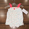 Gymboree Girls Vintage Bubble Romper 0-3 Months