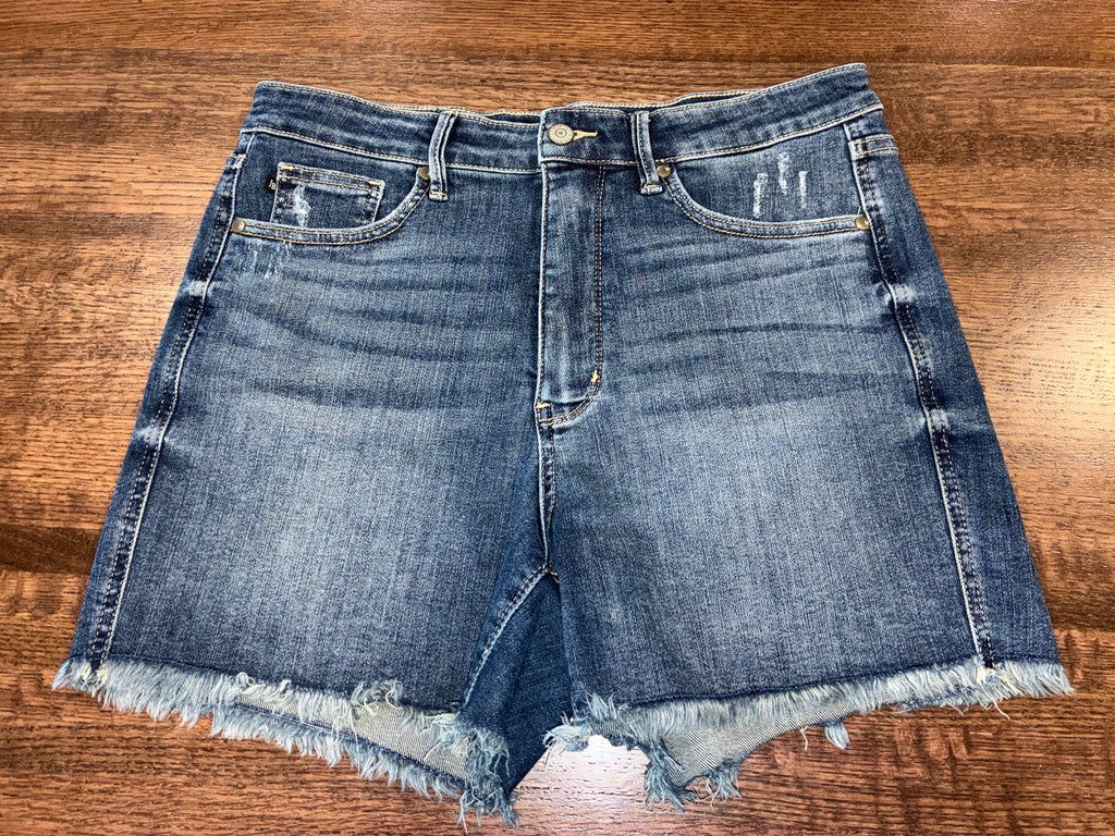 Judy Blue Women's Frayed Hem Shorts Size XL New Condition