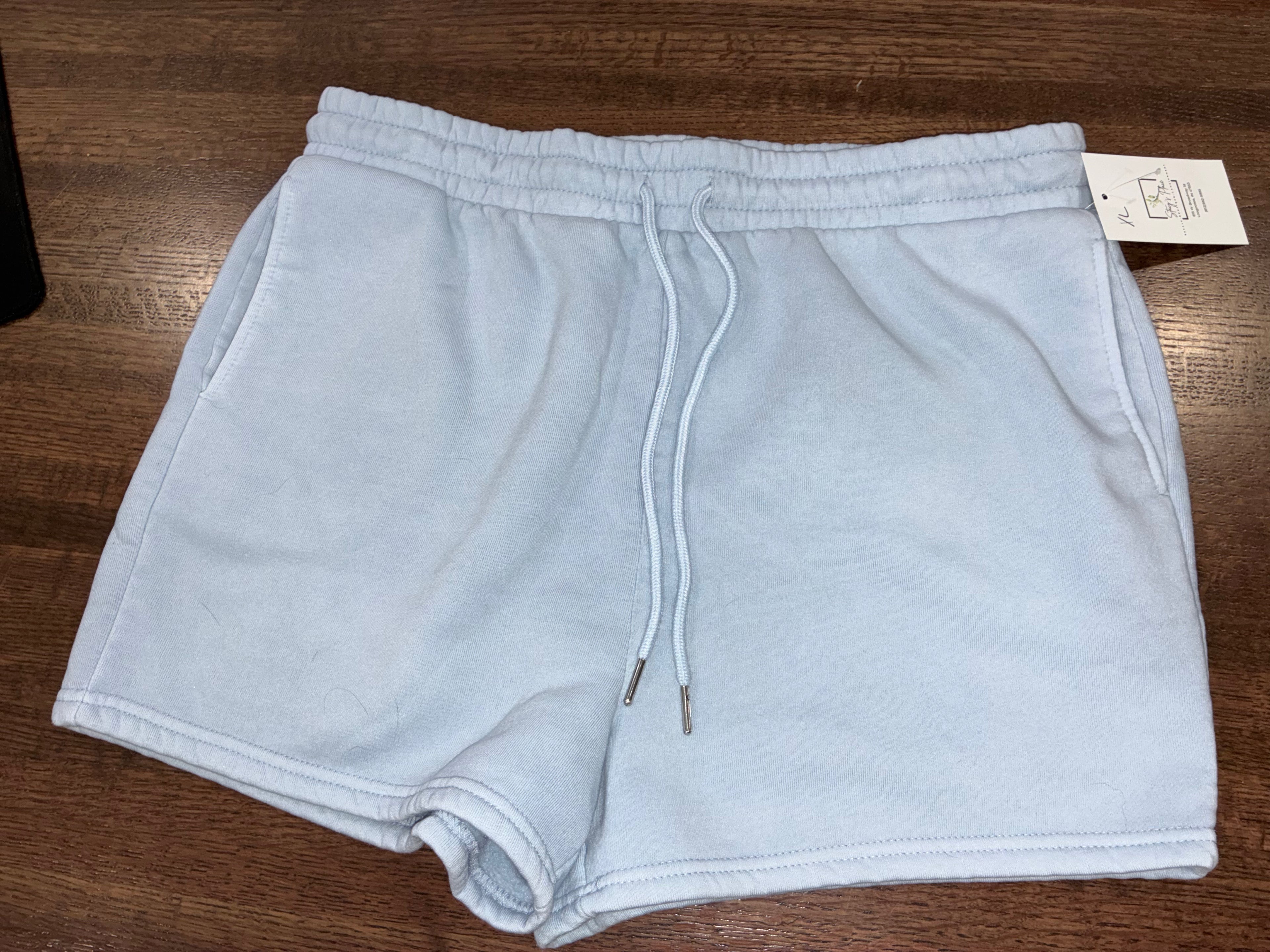 Manifest Offline Women’s Fleece Blue Shorts Size XL Extra-Large