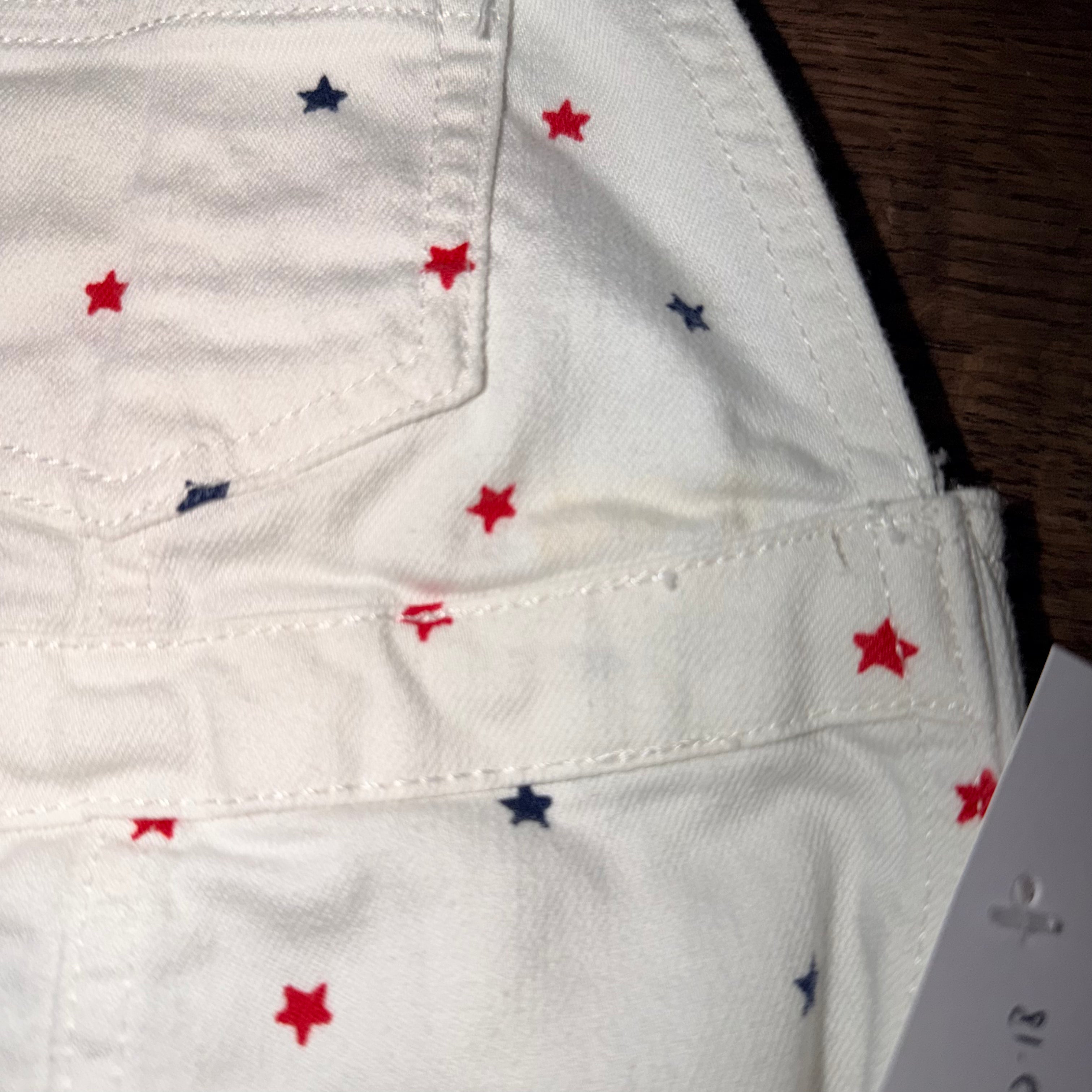 Old Navy Girls Stars Bubble Overalls Size 12-18 Months
