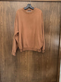 Brandy Melville Crewneck Oversized Sweatshirt with Pockets Size O/S fits like a Large