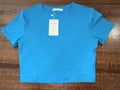 ReoRia Turquoise Athletic Crop Top Size Medium