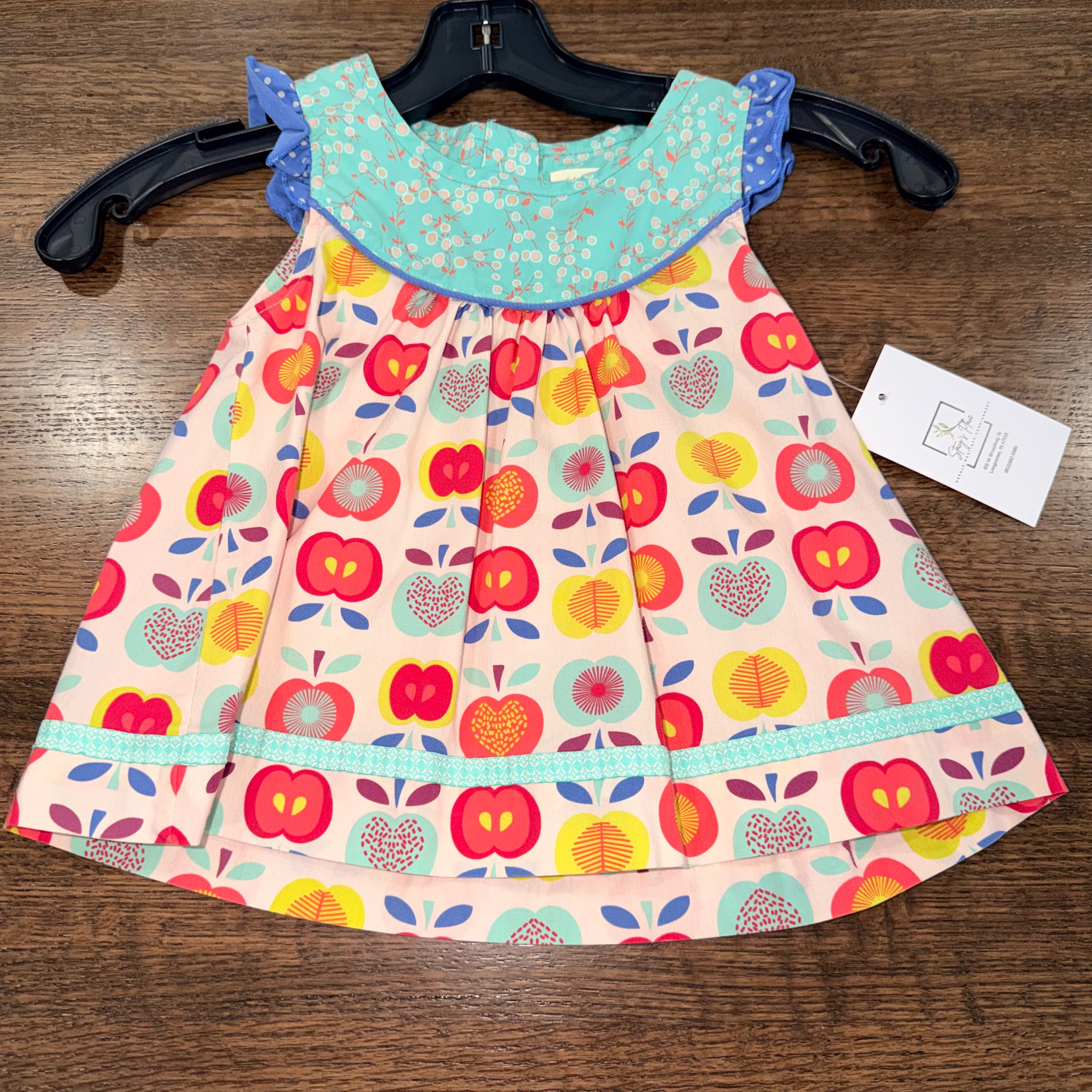 Matilda Jane Girls Lucia Shabby Apple Tunic Top Size 6