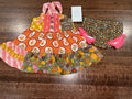 Matilda Jane Choose Your Own Path Austin Rivers Knot Dress & Bloomers Size 0-3 Months NWT