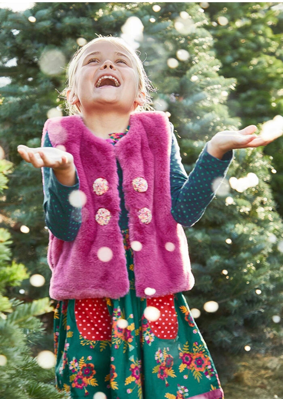 Matilda Jane Girls Moments with you Good to Faux Vest size 2 NWT