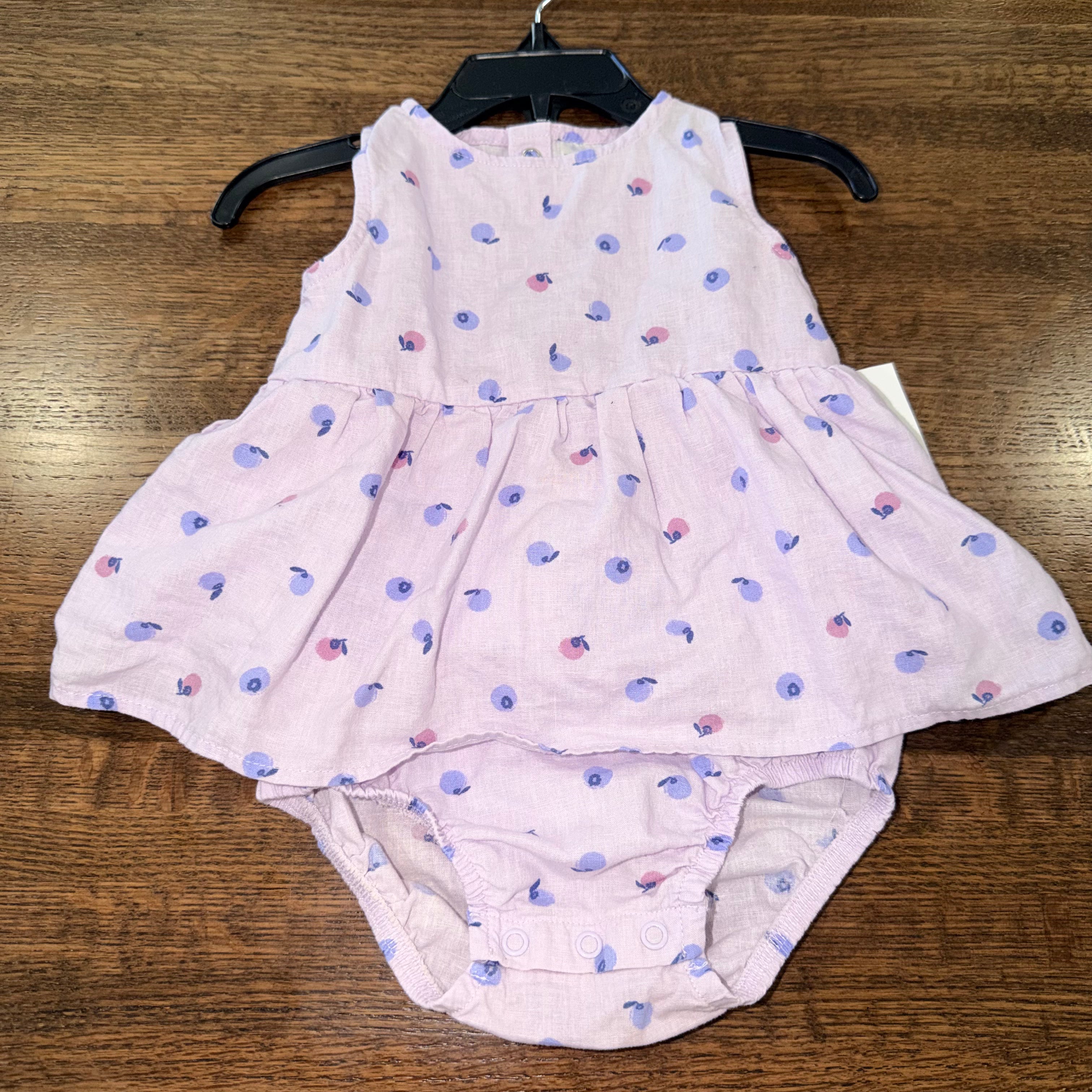 Simple Joy by Carters Girls Bubble Romper 18 Months