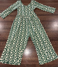 Sweet Honey Girls Floral Fall  Romper Size 3T
