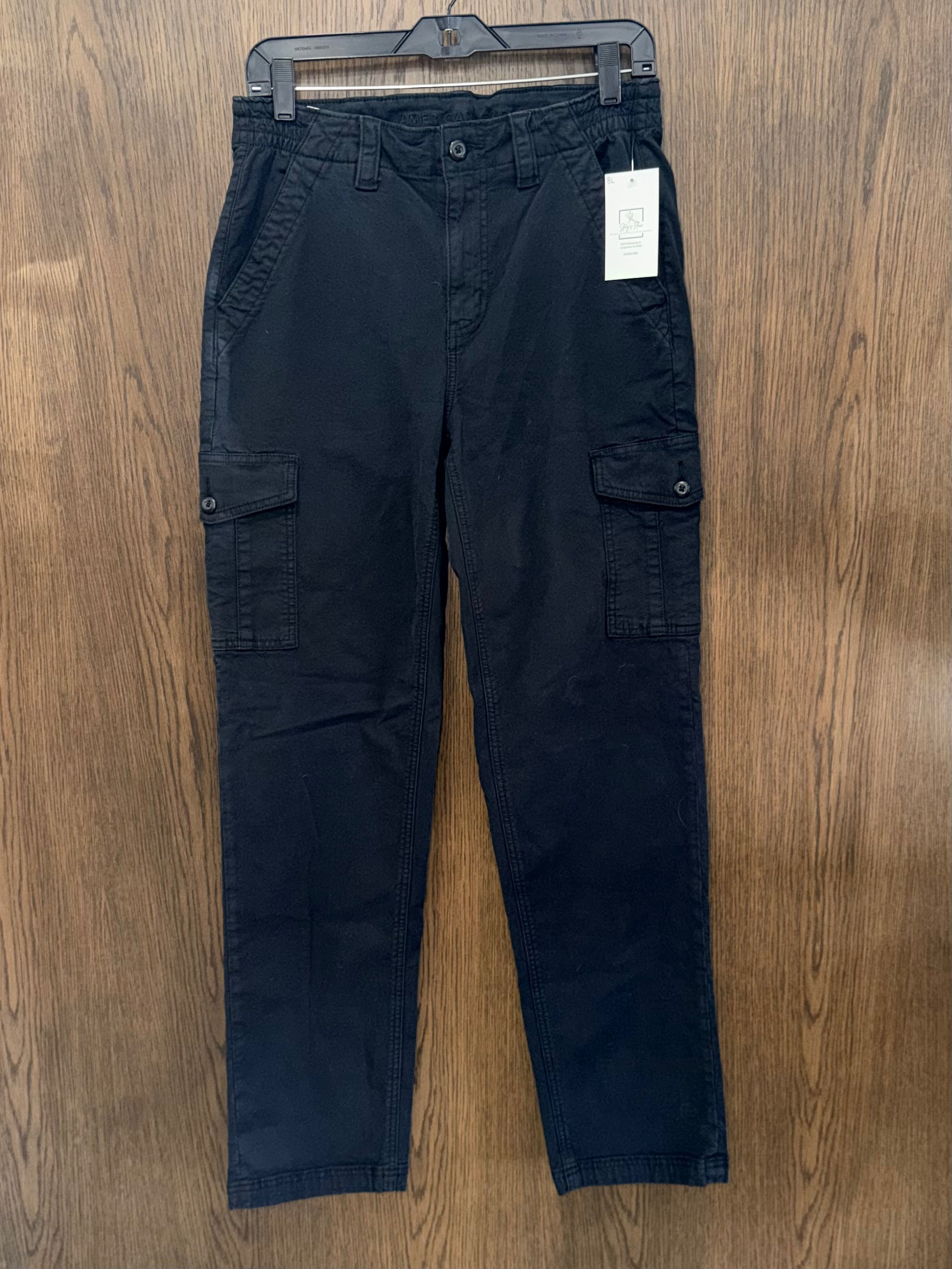 American Eagle Cargo Stretch Straight Size 8 Long