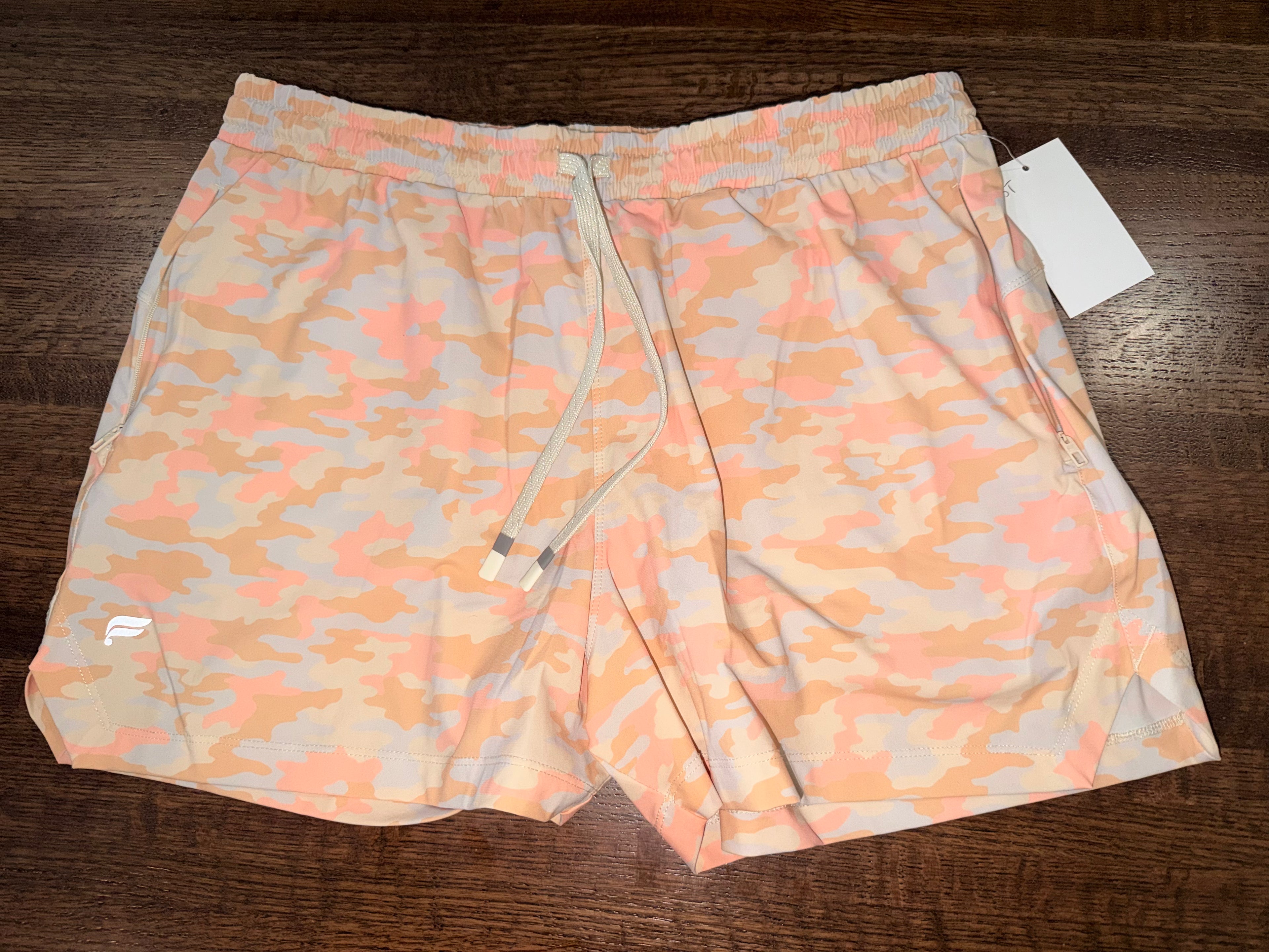 Fabletics Women’s “The One” Micro Camo Size Large 3” Inseam
