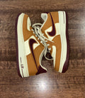 Nike Air Force 1 Light British Tan Gum Shoes Size 4Y Youth Size 4
