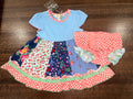 Matilda Jane Brilliant Daydream Dream Catcher Dress & Diaper Cover 3-6 Months NWT