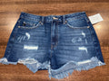KanCan Women’s Distressed Jean Shorts Size Large