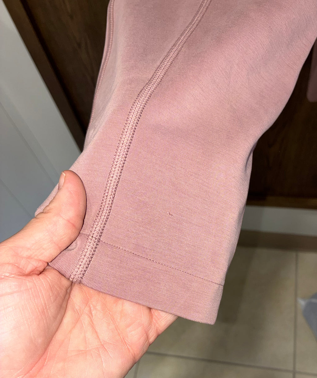 Lululemon Softstreme High-Rise Twilight Rose Pants Size 0 Regular