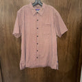 Patagonia Men's Puckerware Seersucker Short Sleeve Shirt 2XL XXL
