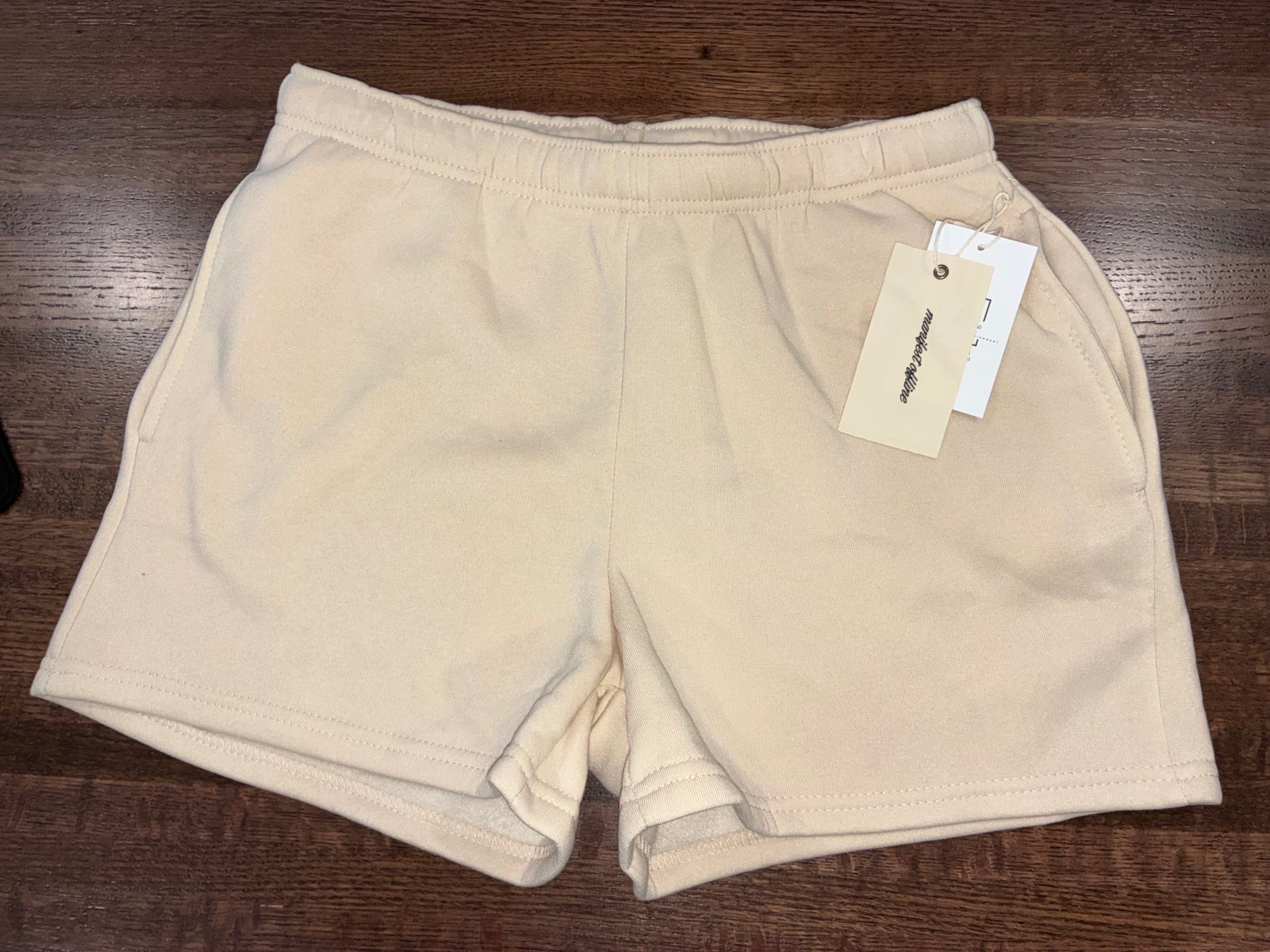 Manifest Offline Women’s Fleece Sand Shorts Size Large Large