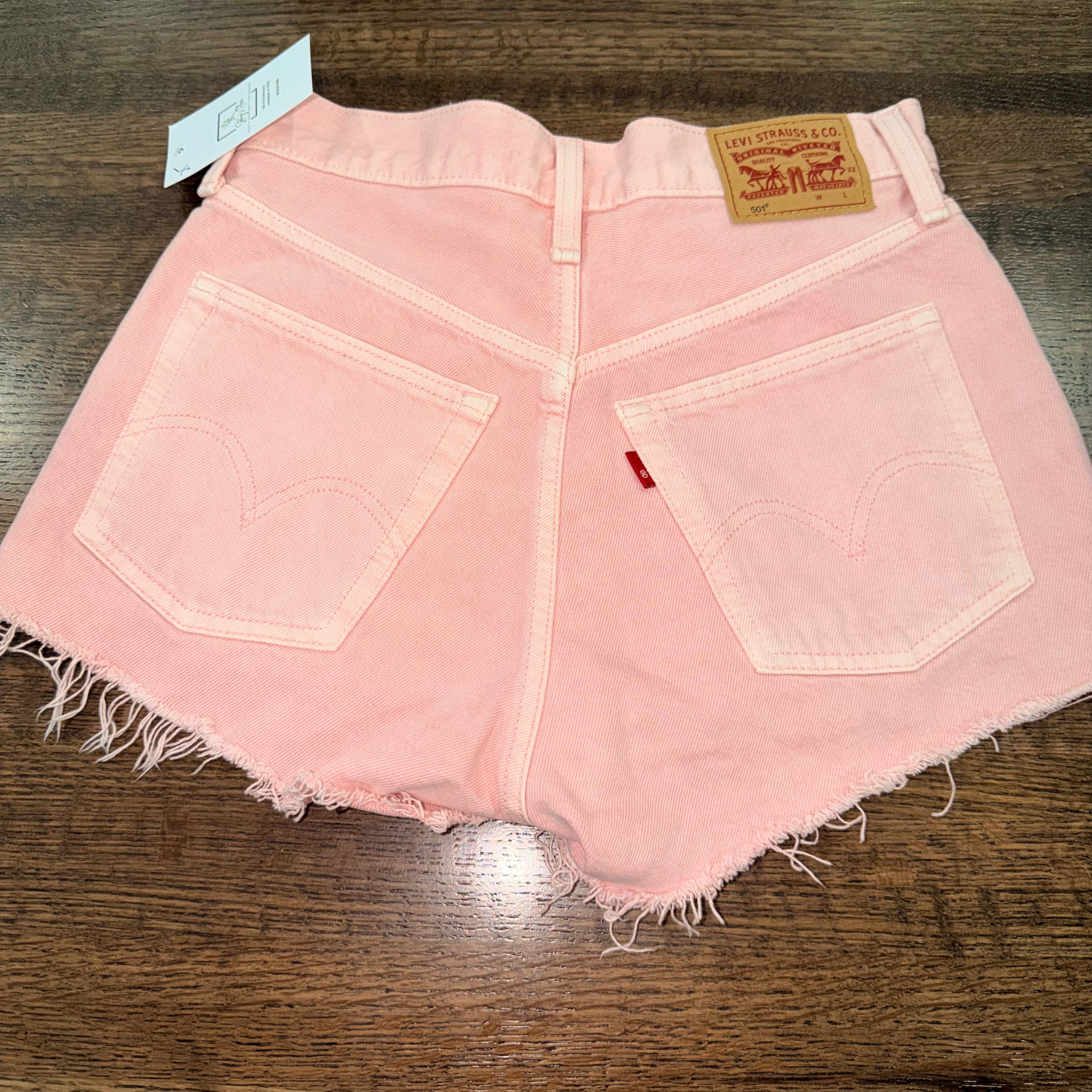 Levi’s Women’s 501 Buttonfly High Waist Shorts Size 25