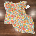 Boutique Girls Flutter Sleeve Top & Ruffle Shorties Size 4