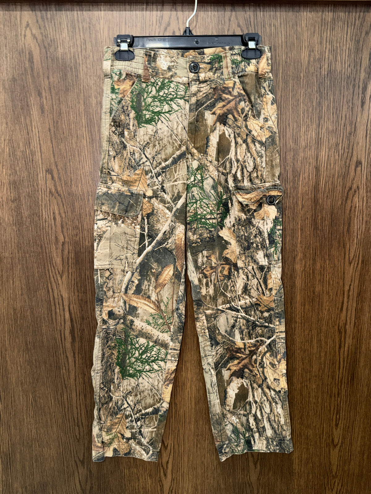 Habit Camo Boys Cargo Hunting Pants Size YL 12/14
