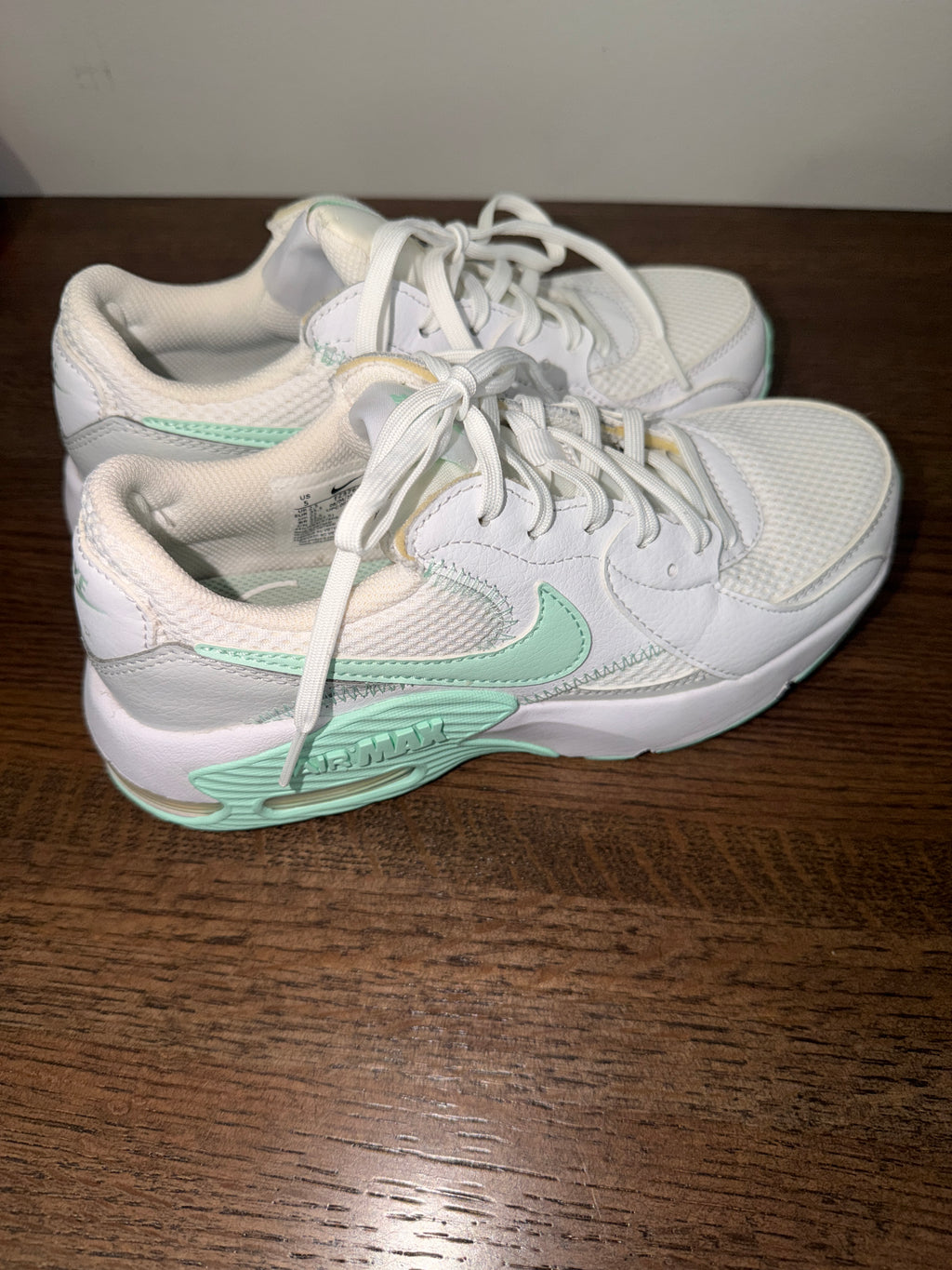 Nike Air Max Excee Women’s Size 5 White Mint Foam Shoes FZ3769-100