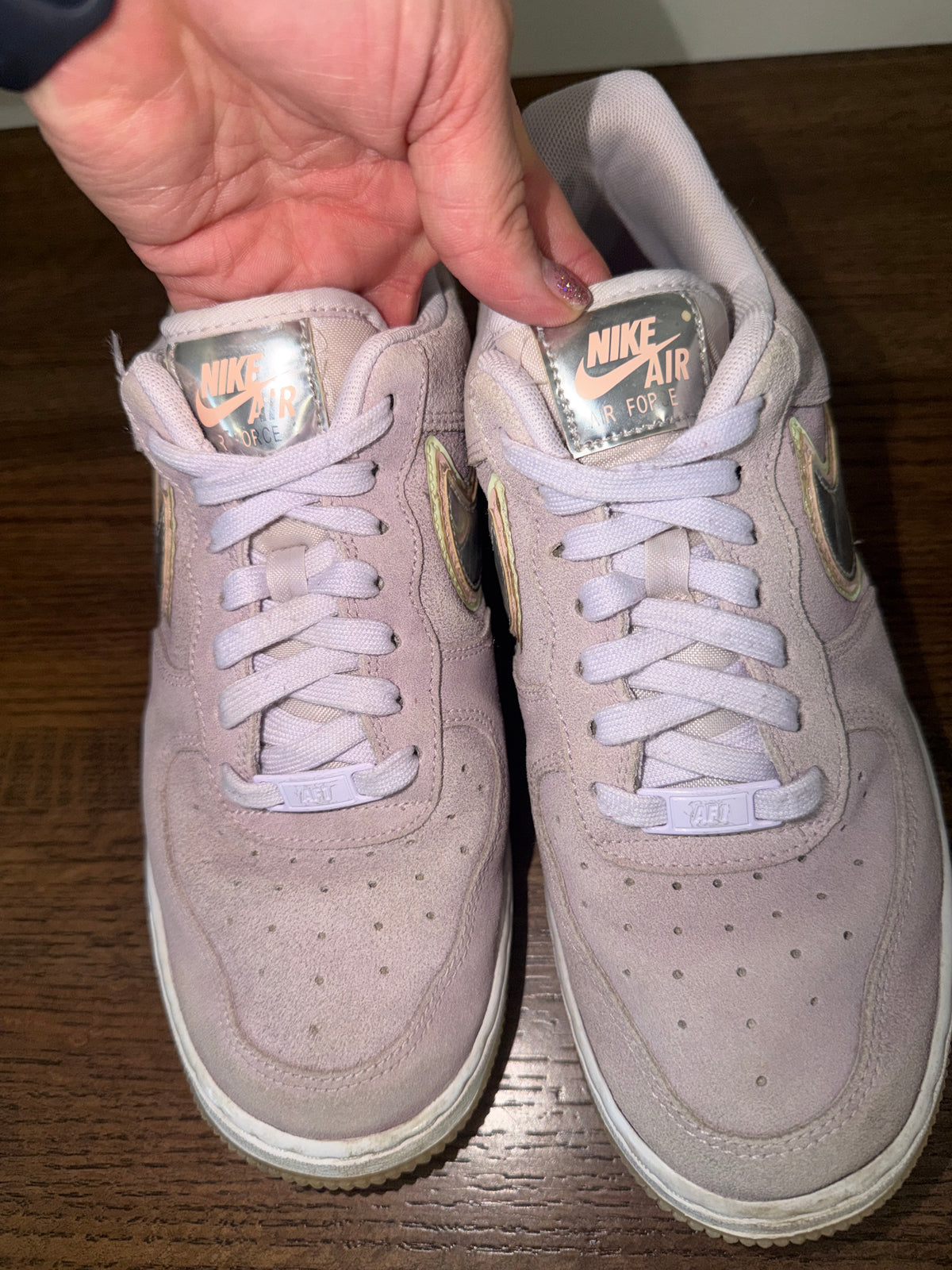 Nike Air Force 1 Low P(HER)SPECTIVE Women’s 8 Violet Star CW6013-500 Suede