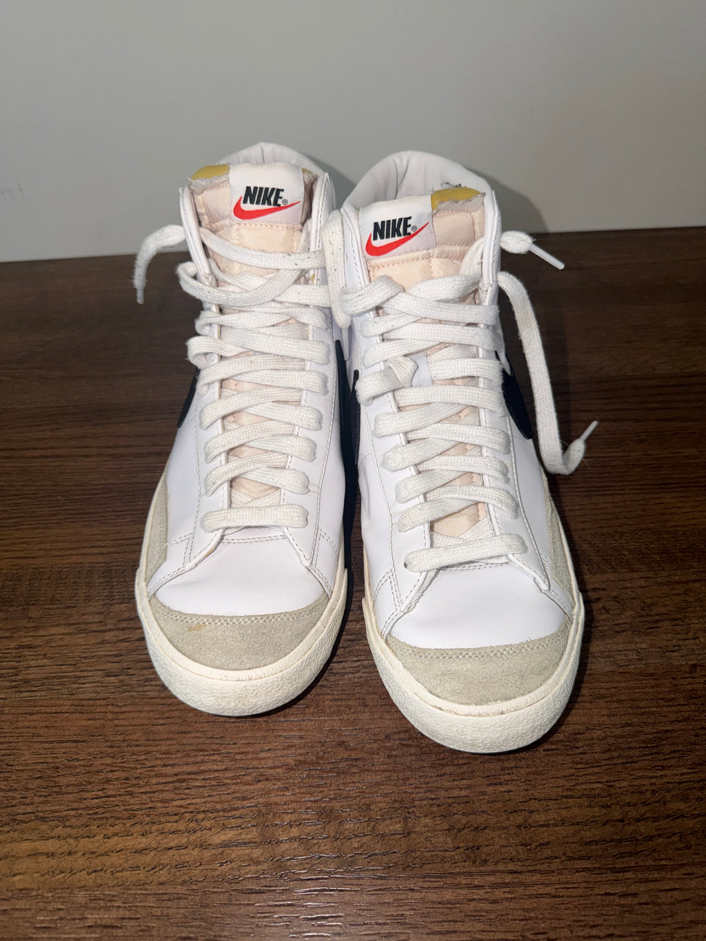 Nike Blazer Mid 77 Vintage White Black Men’s Size 11 BQ6806-100 Sneakers Shoes