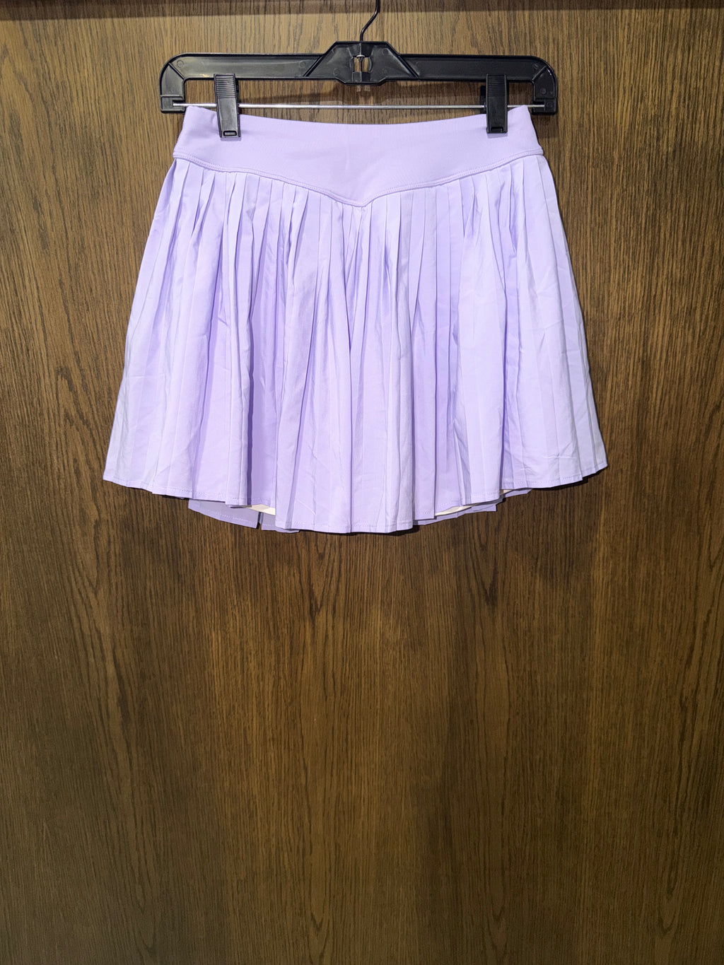 Bad Birdie Double Down Skort 1.0 Lilac Purple Pleated Golf Tennis Skirt Size Small