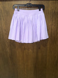 Bad Birdie Double Down Skort 1.0 Lilac Purple Pleated Golf Tennis Skirt Size Small