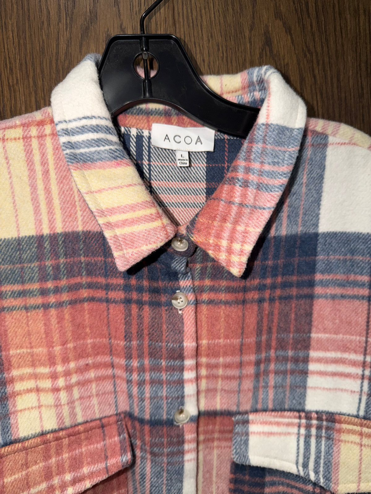 Acoa Boutique Fall Shacket Size Large