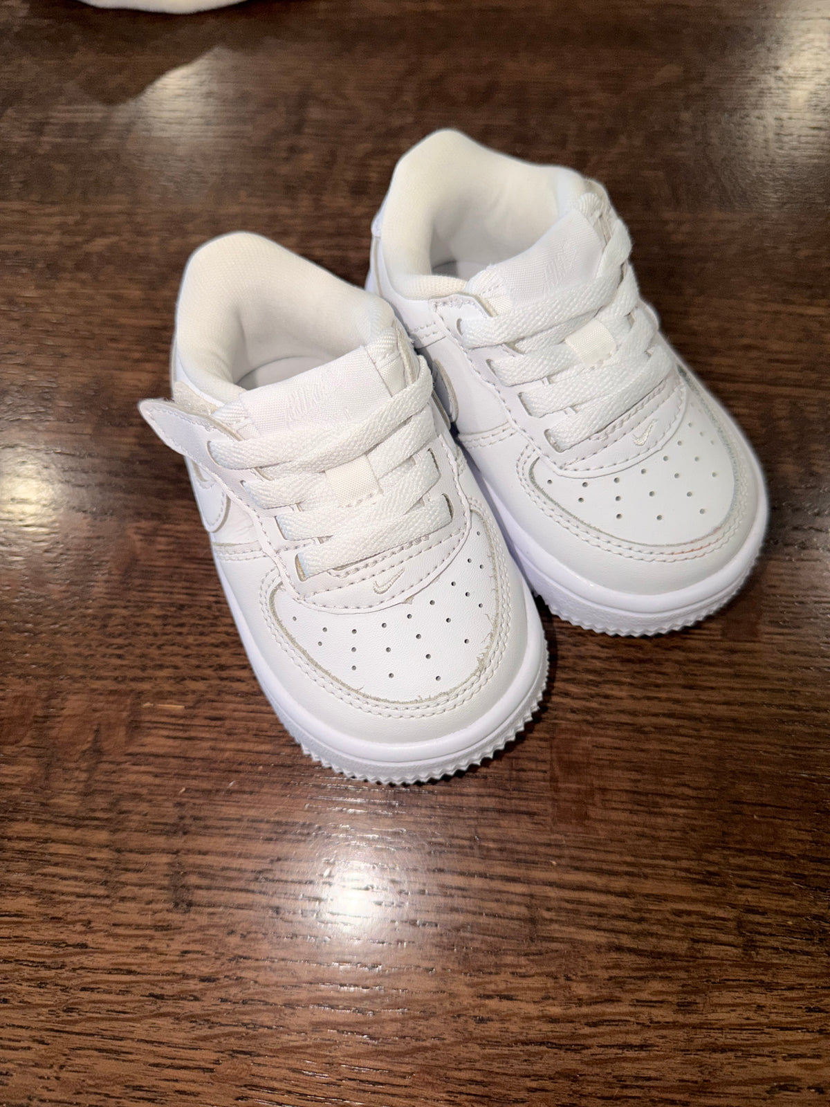 Nike Baby Air Force 1 Low EasyOn Shoes Size 3.5C