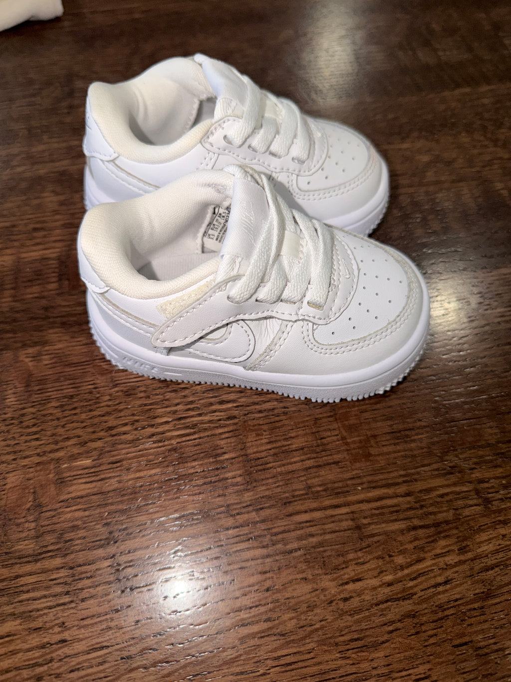 Nike Baby Air Force 1 Low EasyOn Shoes Size 3.5C