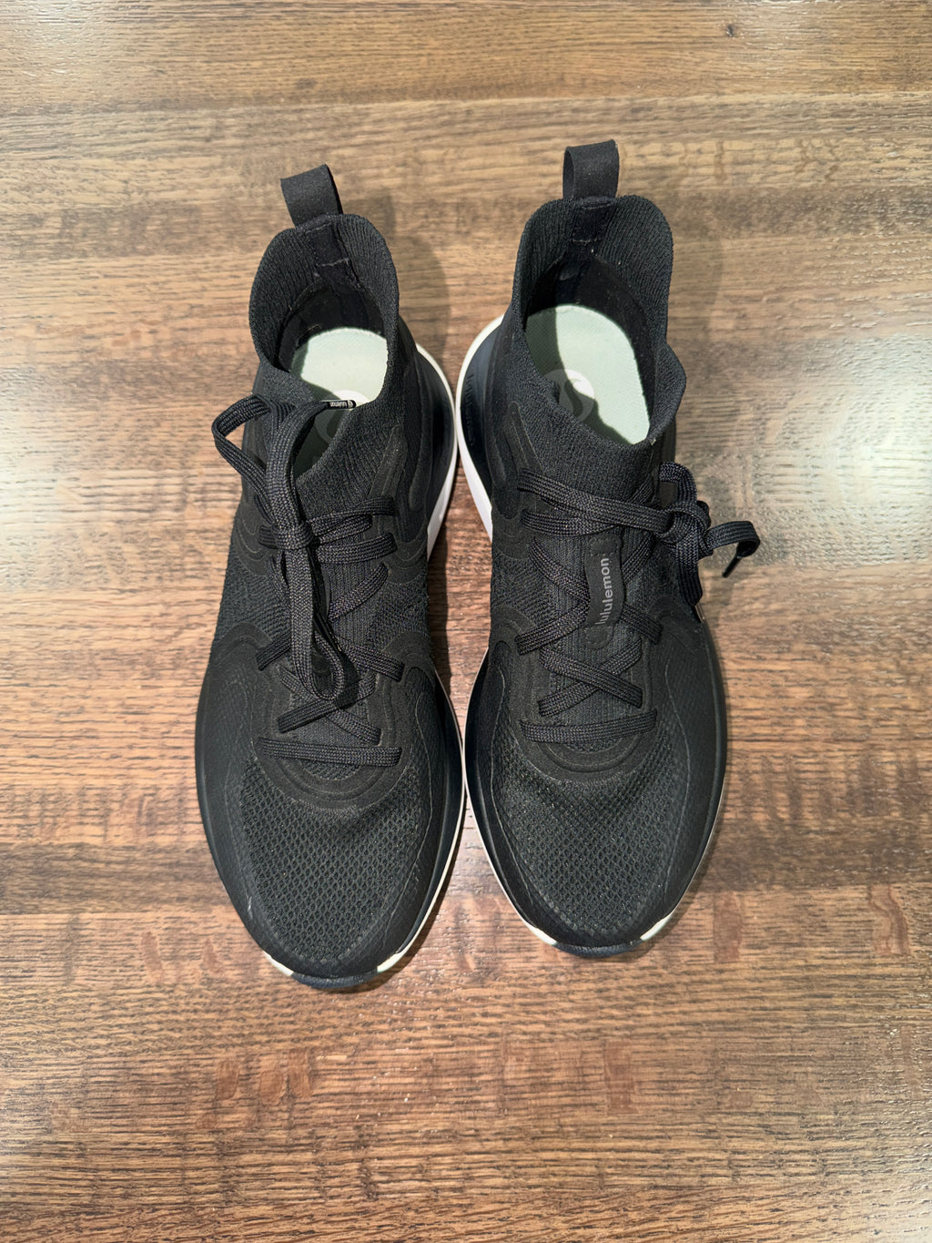 Lululemon Chargefeel Workout Mid 2 Women’s Size 6.5 Black White Anchor Training Shoes