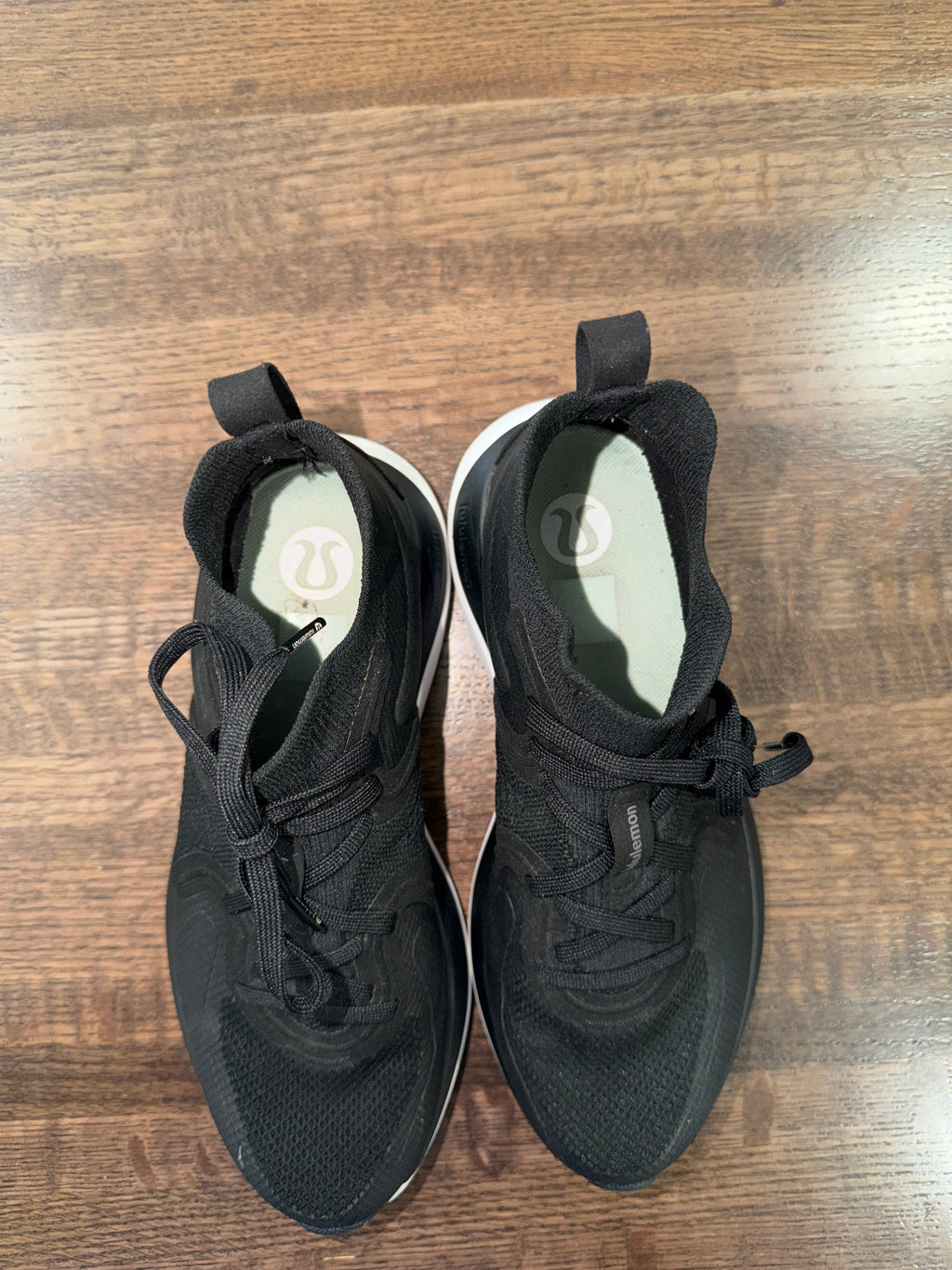Lululemon Chargefeel Workout Mid 2 Women’s Size 6.5 Black White Anchor Training Shoes