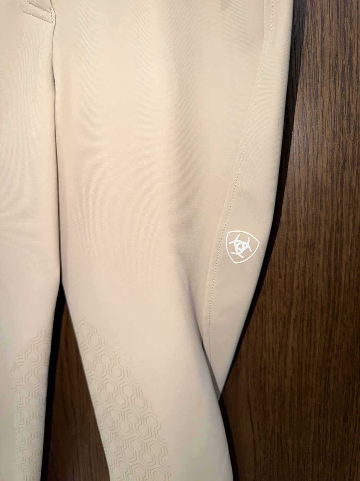Ariat Pro Series Youth Girls Size 14 Tan Knee Patch Riding Breeches Equestrian Pants