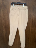 Ariat Pro Series Youth Girls Size 14 Tan Knee Patch Riding Breeches Equestrian Pants