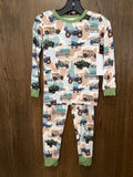 Reshinee Bamboo Boys Vehicle Pajama Set Size 2T 3T