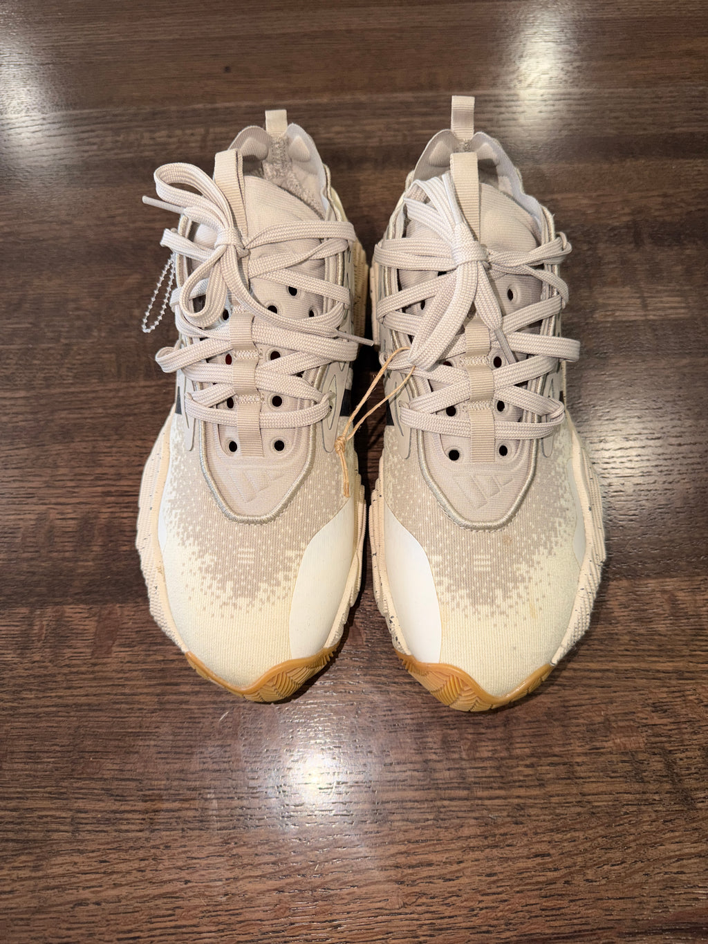 Adidas D.O.N. Issue 5 Donovan Mitchell Basketball Shoes White Gum Size 5