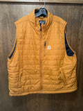 Carhartt Gilliam Vest Men’s 3XL Carhartt Brown Rain Defender Insulated 102286