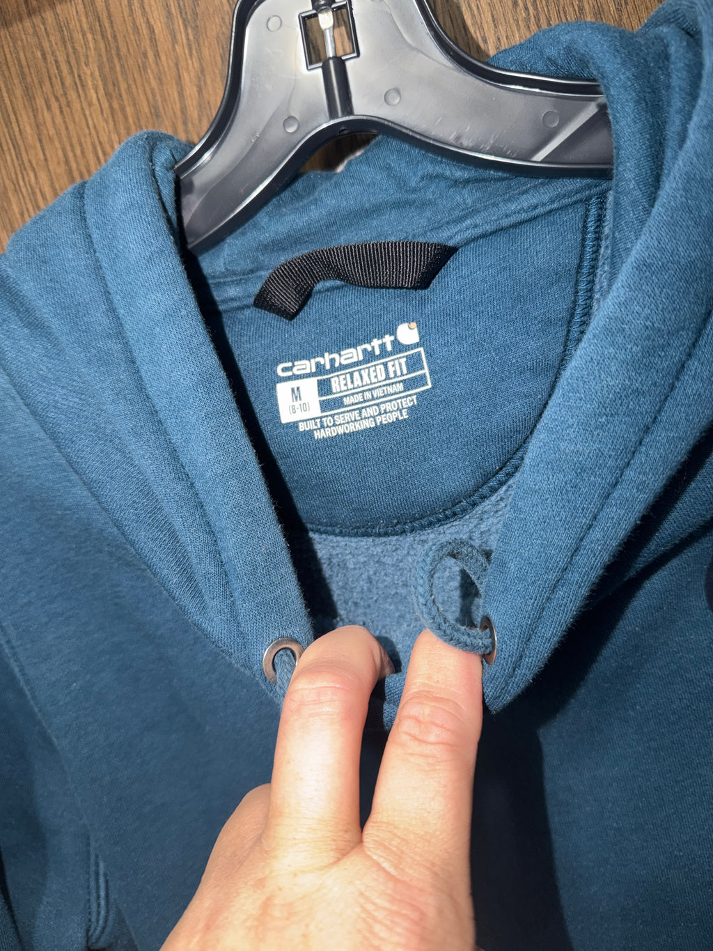 Carhartt Women’s Hoodie Hooded Sweatshirt Size Medium