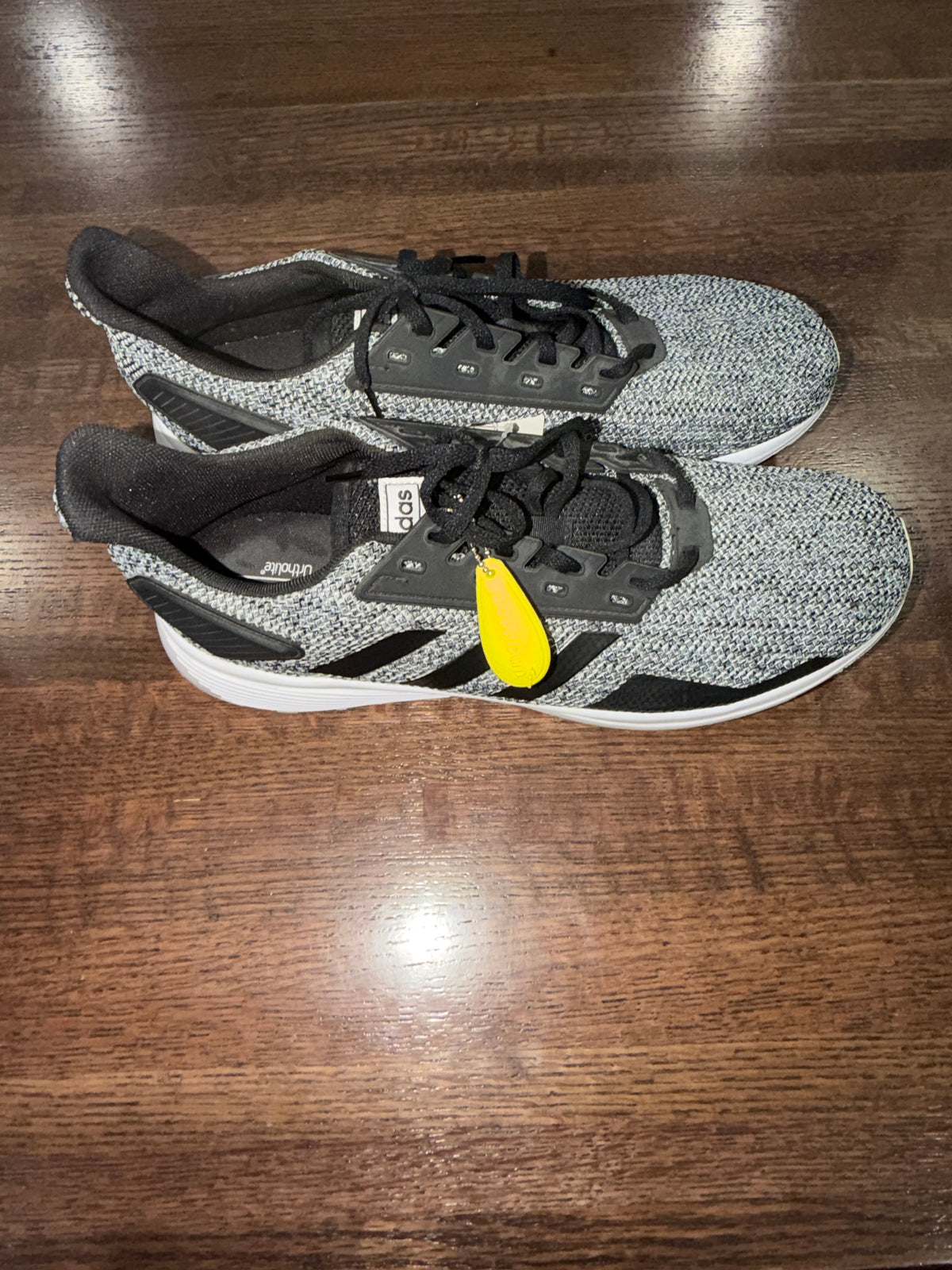 Adidas Duramo 9 Men’s Size 13 Gray Black White Running Shoes BB6917 NWT