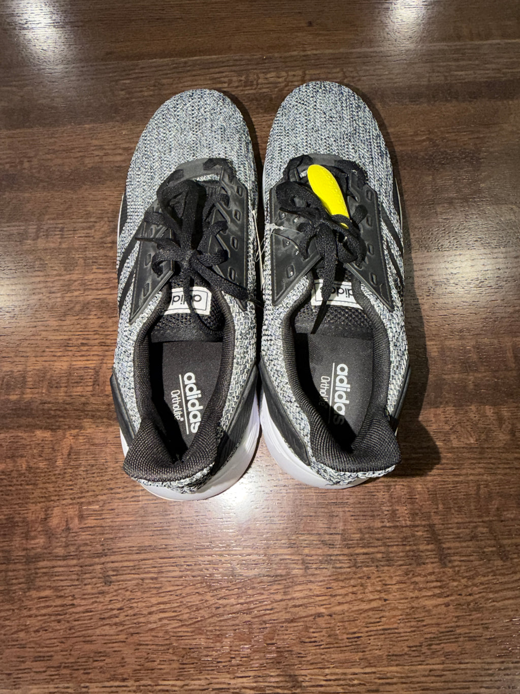 Adidas Duramo 9 Men’s Size 13 Gray Black White Running Shoes BB6917 NWT