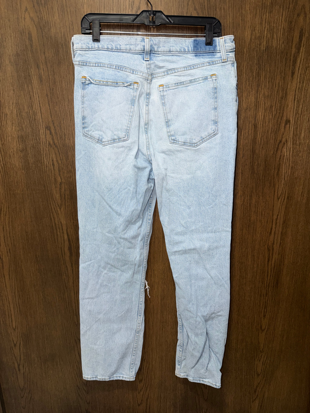Abercrombie & Fitch Women’s The 90’s Straight Ultra High Rise Jeans Size 32/14 Regular