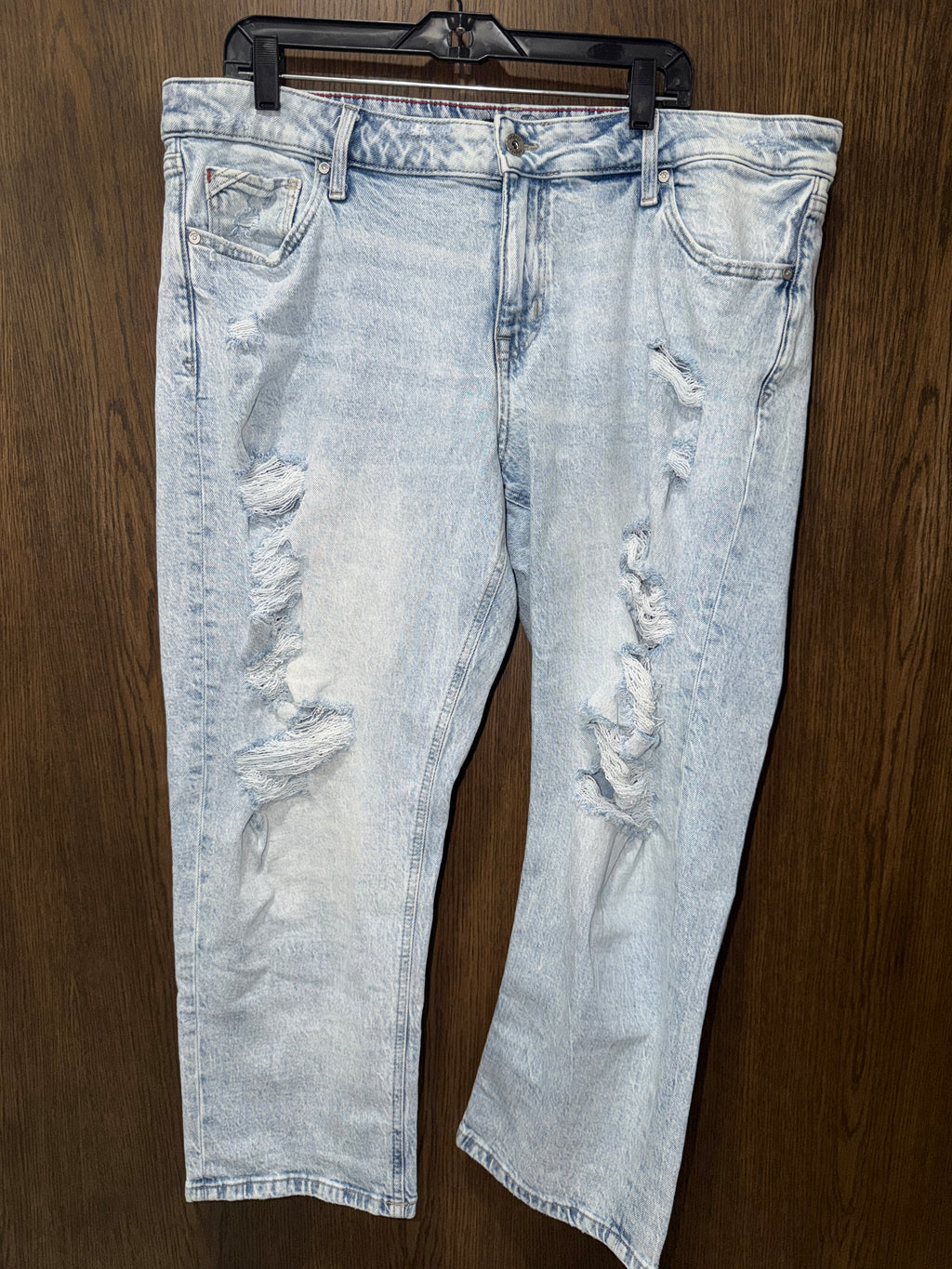 Edgely Original Fit Mid Rise Relaxed Fit Boyfriend Jeans Size 18W