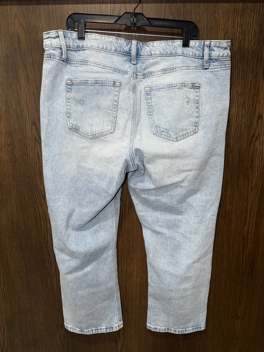 Edgely Original Fit Mid Rise Relaxed Fit Boyfriend Jeans Size 18W