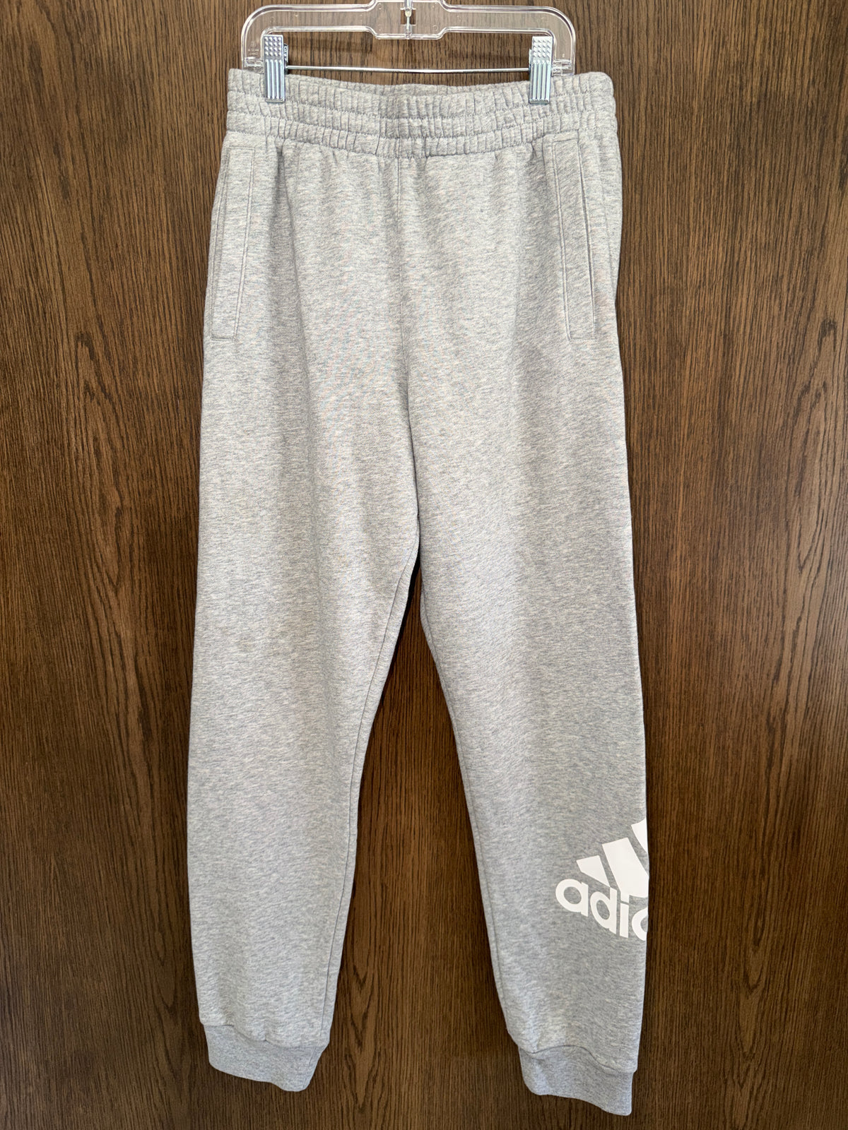 Adidas Boys Fleece Size Joggers YL 12/14