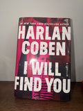 Harlan Coben I Will Find You Hardcover Mystery Thriller Novel 2023