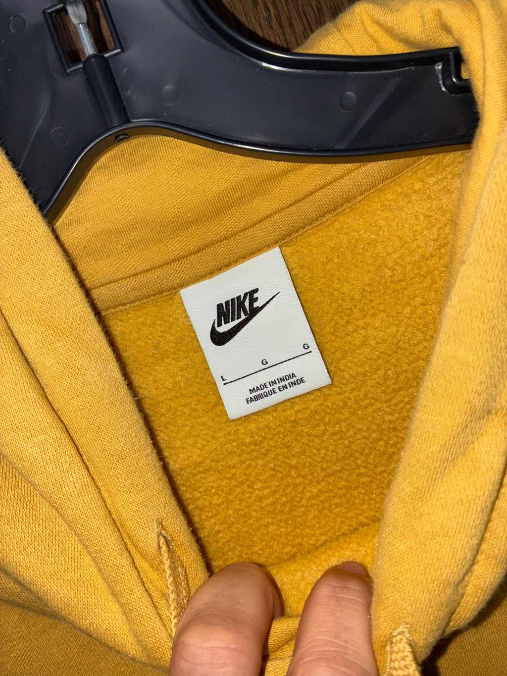 Nike Women’s Club Fleece Hoodie Hooded Sweatshirt Size Large