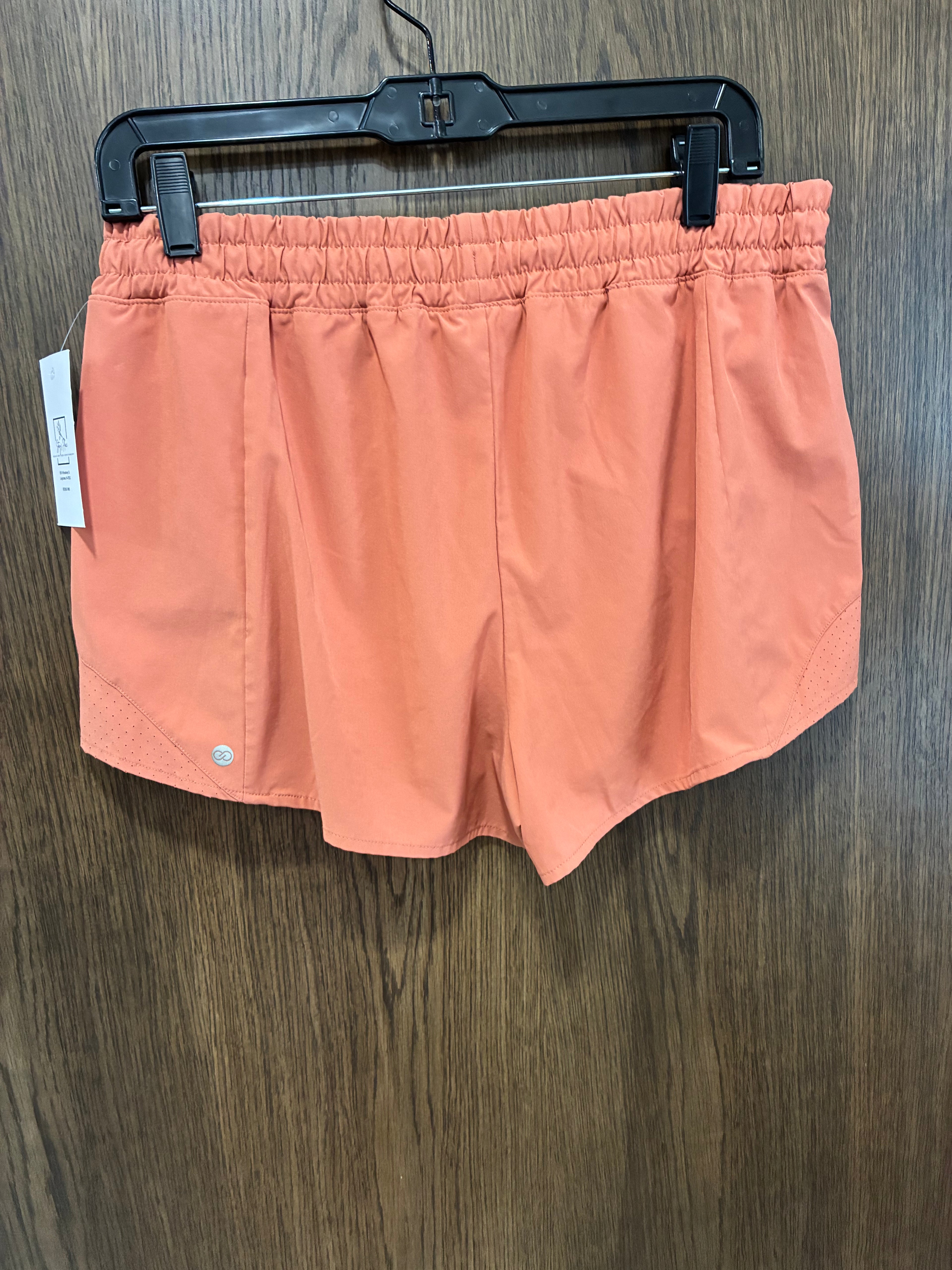 CALIA Women's Mid Rise Infinity Run Shorts Lined Medium