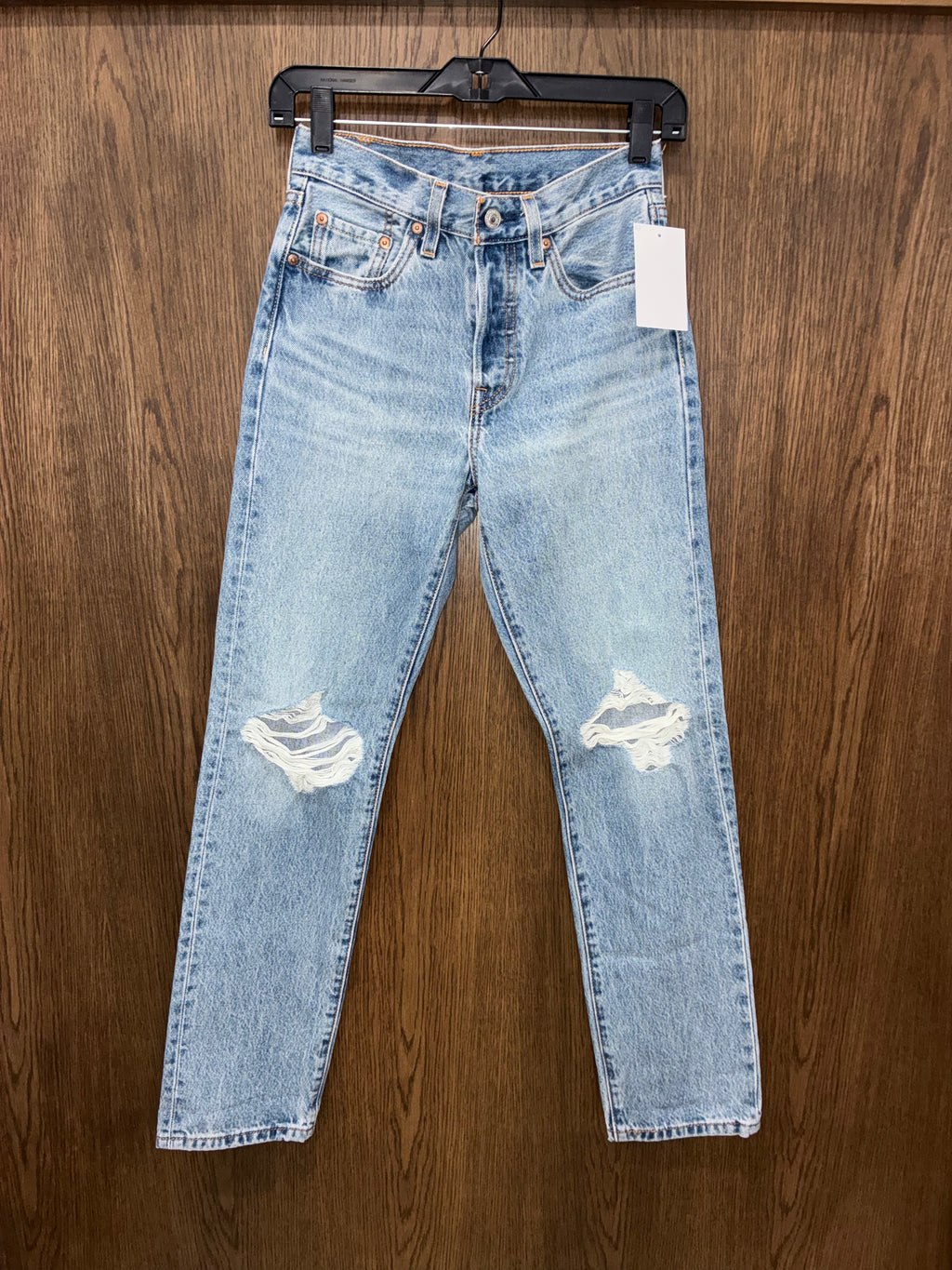 Levi’s Women’s High Rise 501 Button Fly Jeans Size 24W
