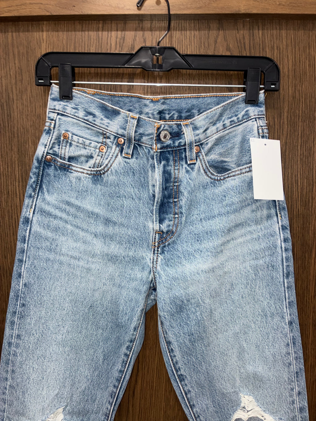 Levi’s Women’s High Rise 501 Button Fly Jeans Size 24W