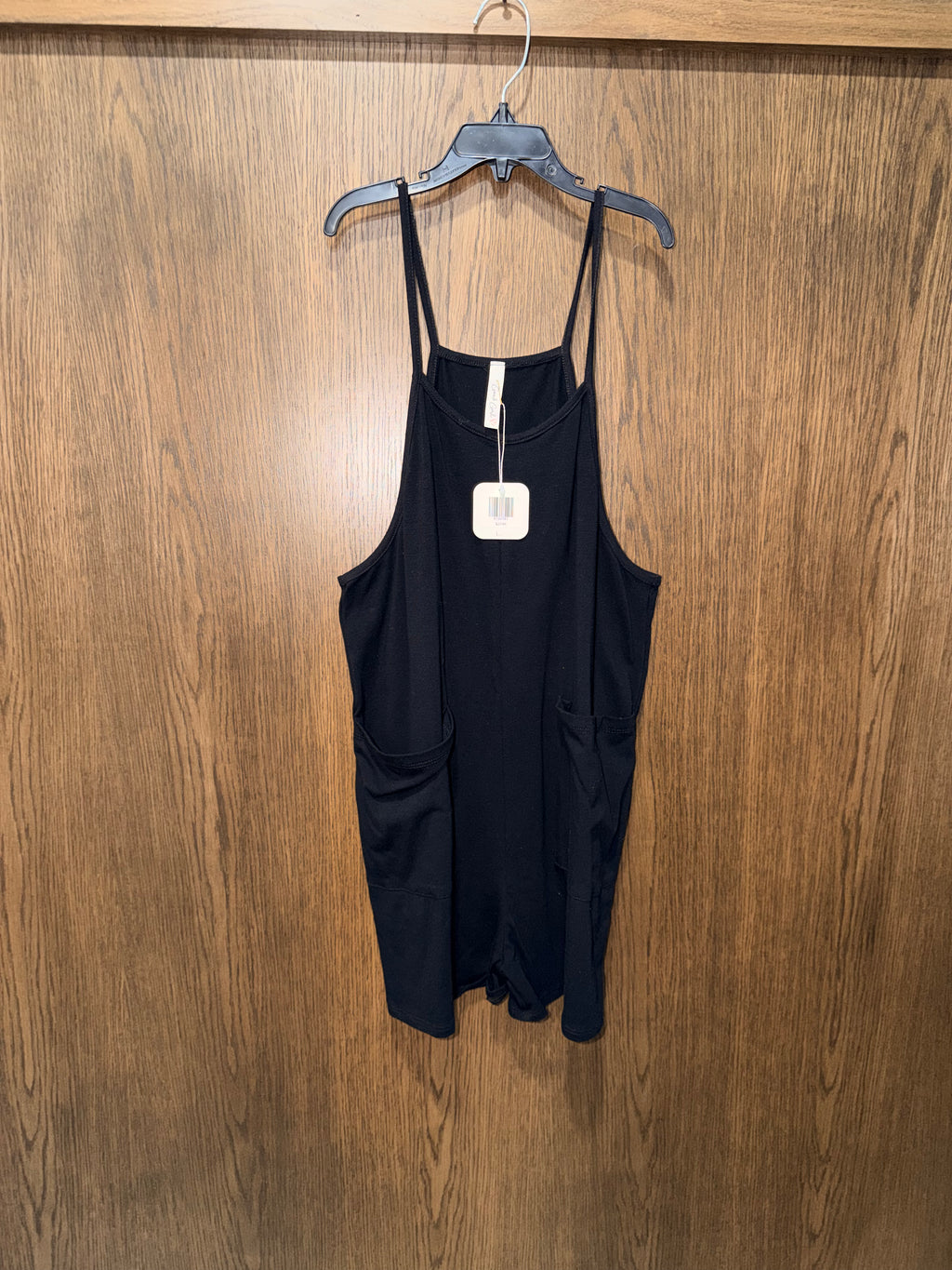 Good Girls NWT Shortie Romper Overall Jumpsuit YL 12/14 Black